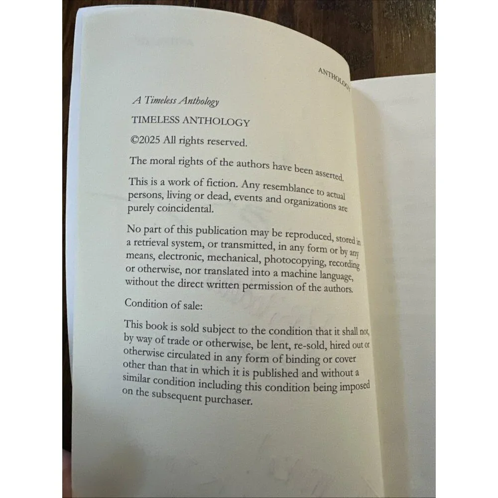 Timeless by Laura Bilodeau‎ Paperback Book Signed